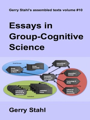 cover image of Essays in Group-Cognitive Science